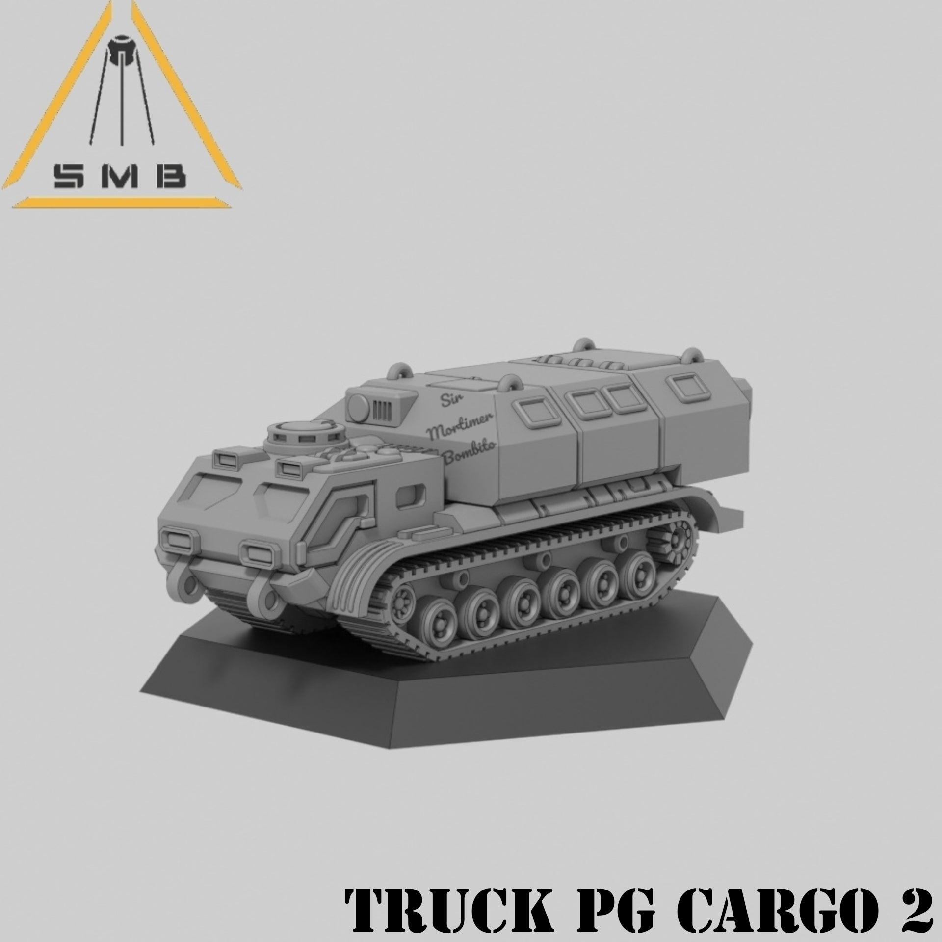 Truck PG. 3D printed mini.