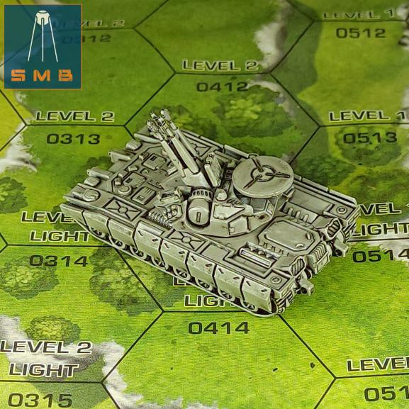 ZSU Partisan Tank. 3D printed mini.