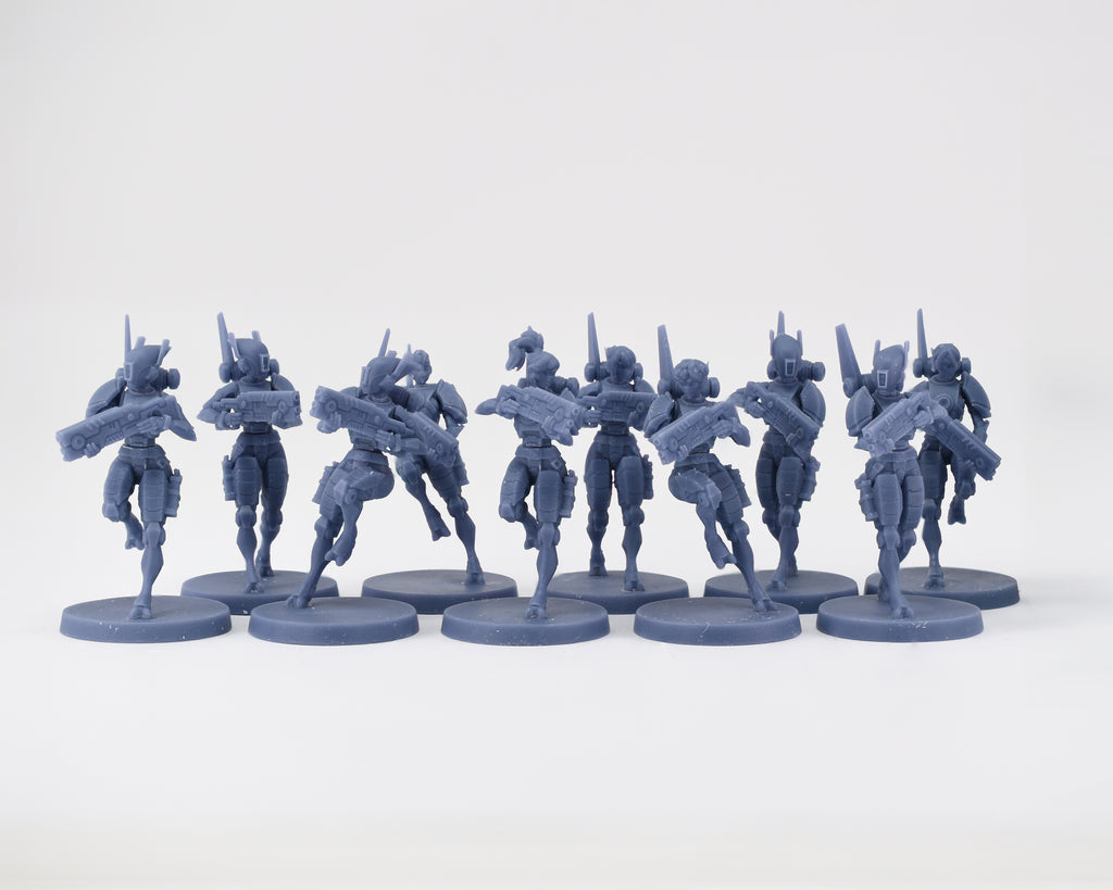 Greater Good Breachers. 3D printed mini.