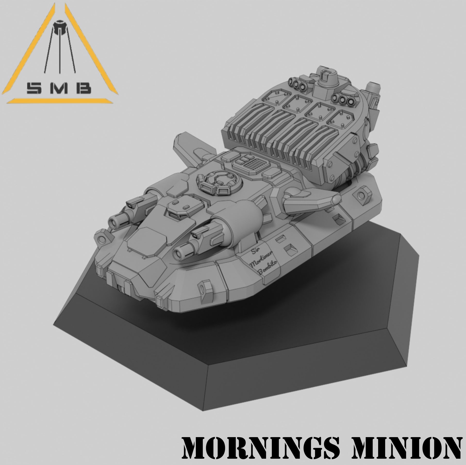 Mornings Minions Hovercrafts. 3D printed mini.