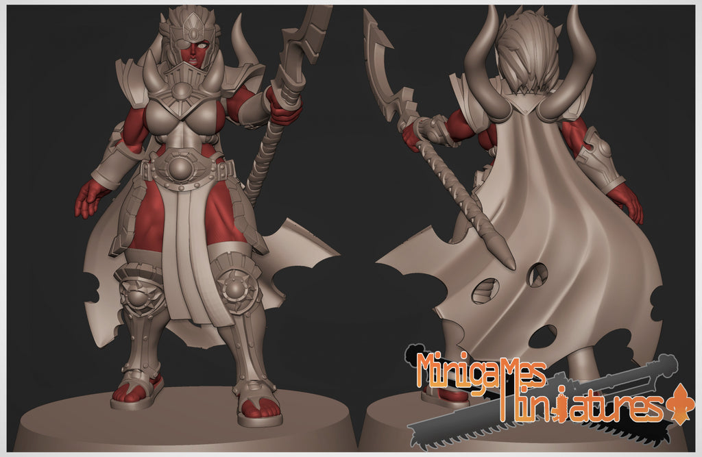 Matriarch Lady Magna 2. 3D printed mini.